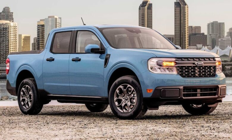 ford recalls hundreds of thousands of maverick pickup trucks.